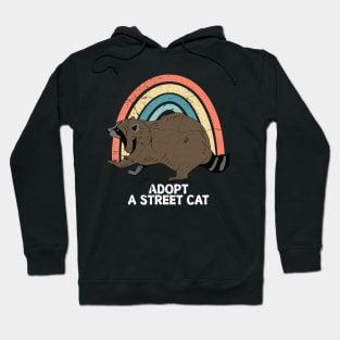 adopt a street cat Hoodie